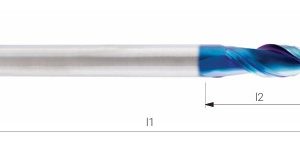 65 HRC Küre Freze